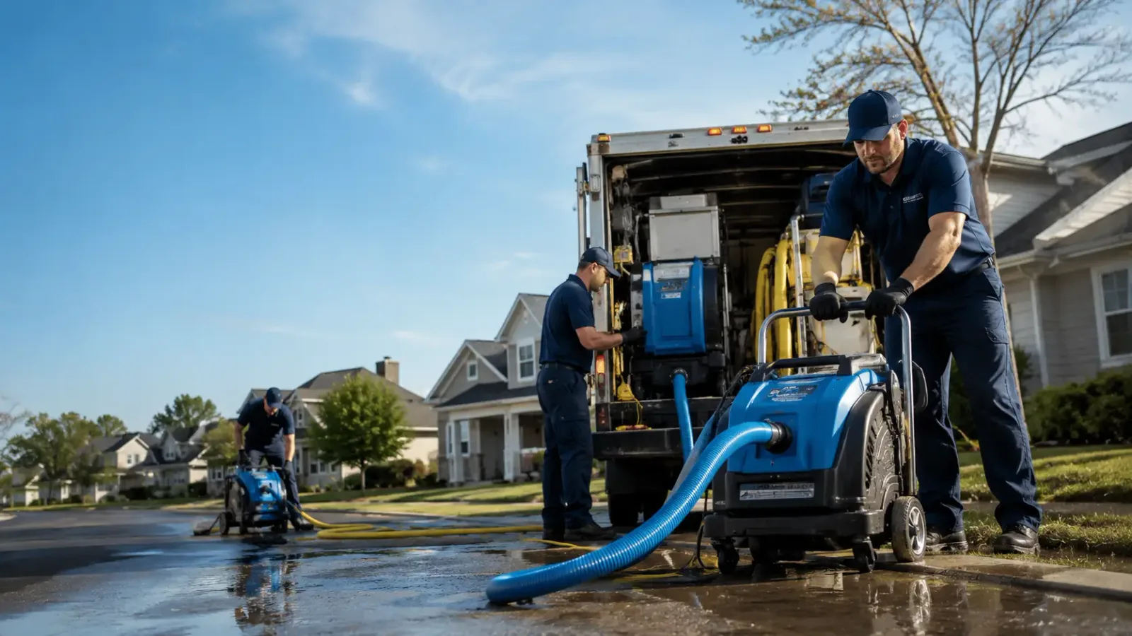 Flood Damage Cleanup in Maple, TX